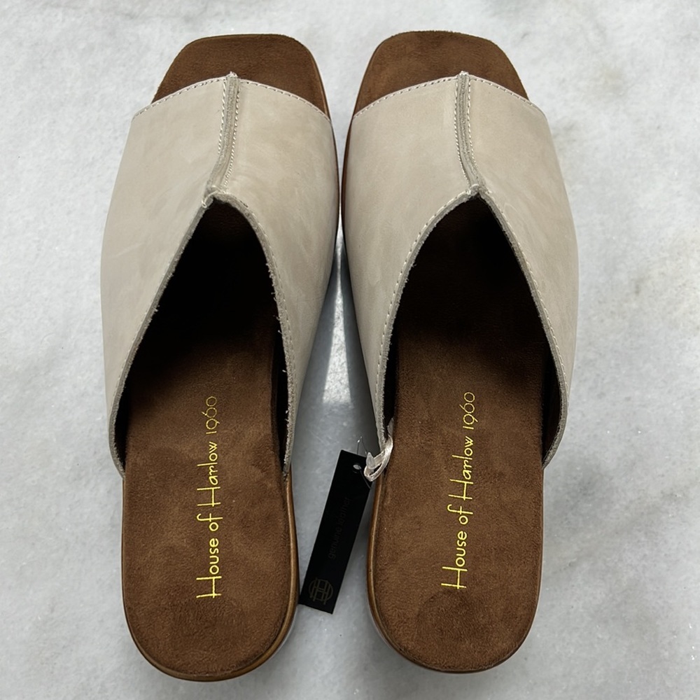 NWT House of Harlow 1960 Leather Platform Sandals – Sizes 9.5 - Picture 6 of 7